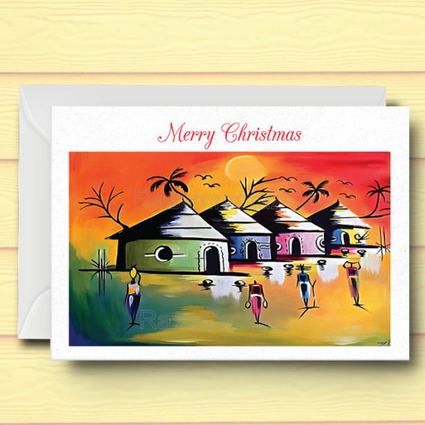 African Christmas Card A